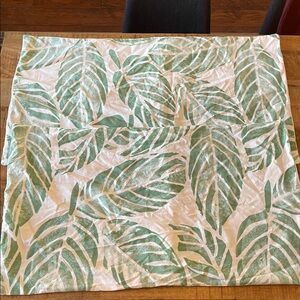 Southern Tide Greenville King Shams Palm Fronds Tropical Beach Resort Coastal